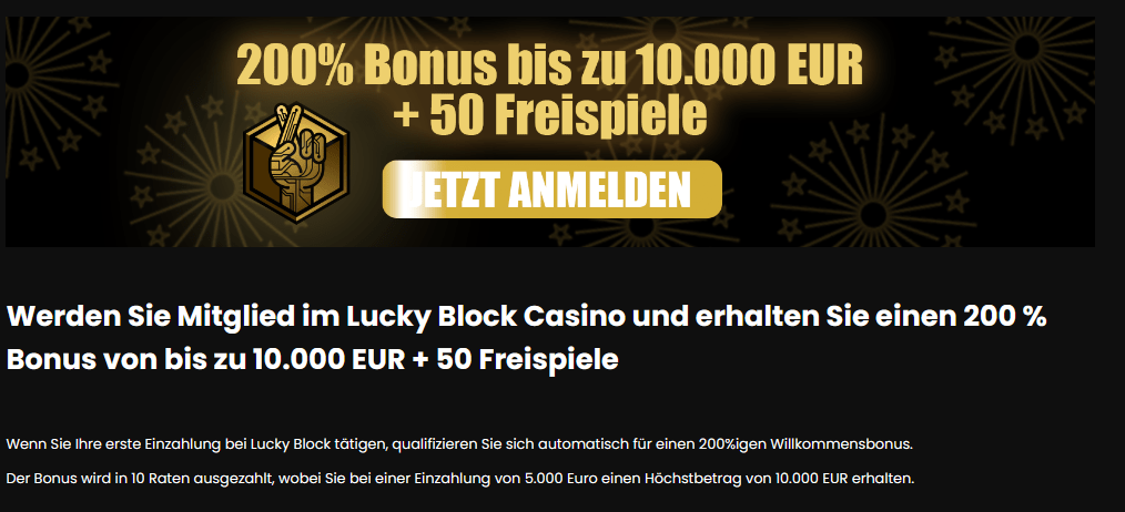 Bitcoin Casino Willkommensbonus