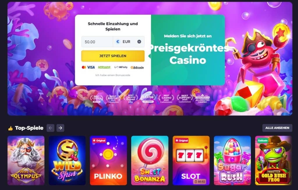 BitStar Ethereum Casinos