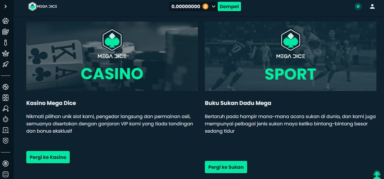 Mega Dice-Ethereum Casino