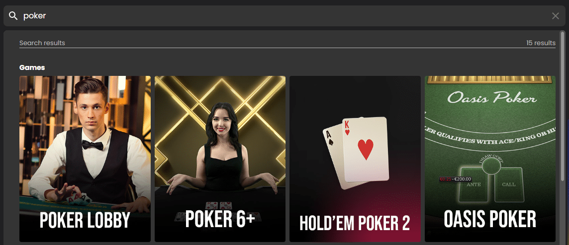 lucky block bitcoin poker selectie