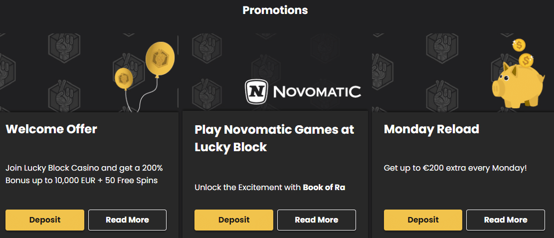 lucky block bonus