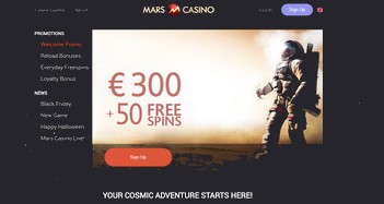Mars Casino Screenshot