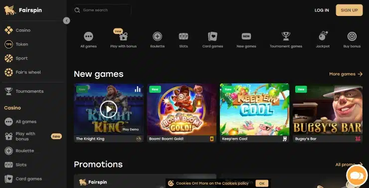 Fairspin top US Ethereum Poker Sites