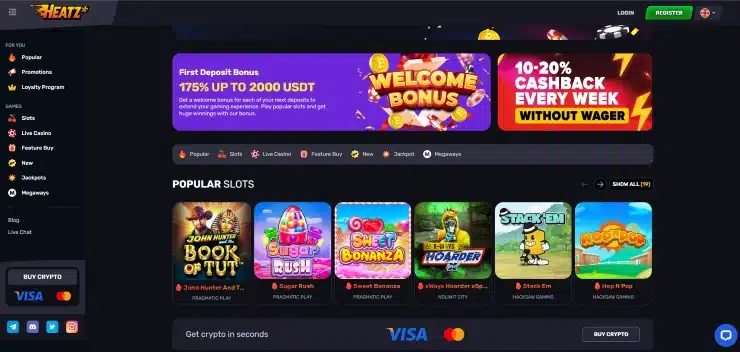 Heatz top US Ethereum Poker Sites