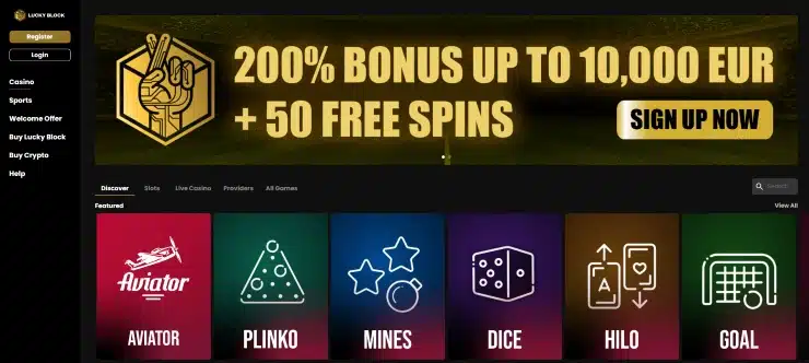 LuckyBlock top US Ethereum Poker Sites