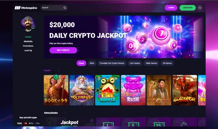 Metaspins best dogecoin us gambling sites