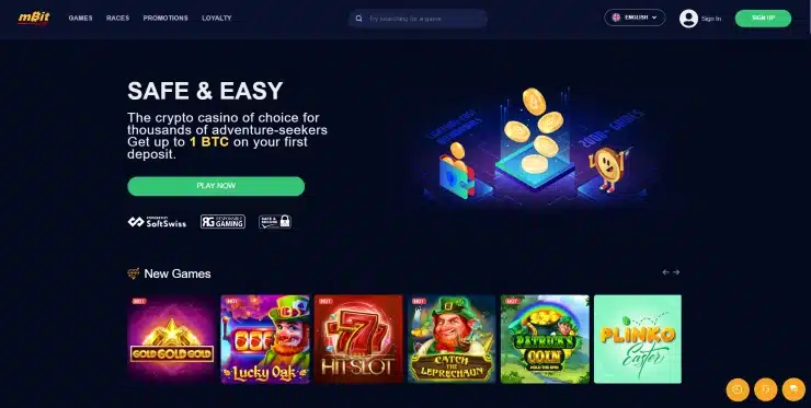 mBit casino best dogecoin us gambling sites