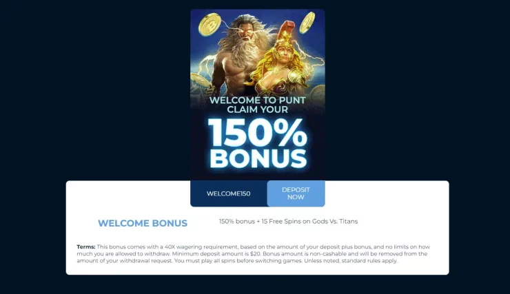 Welcome Bonus 