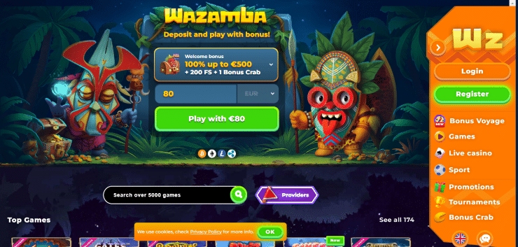 Wazamba Casino