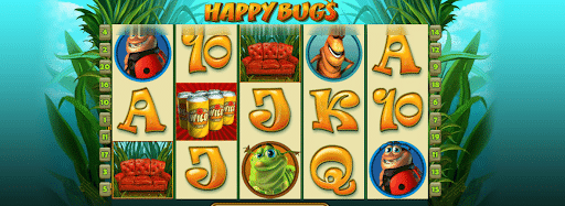 A preview of Happy Bugs slot