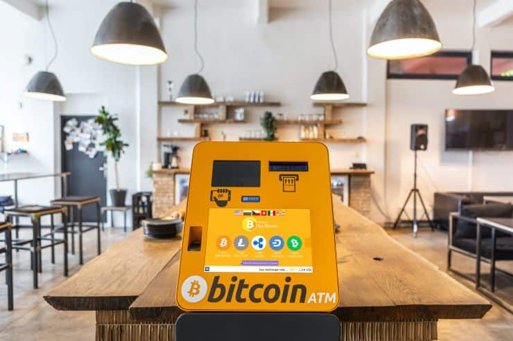 A Bitcoin ATM