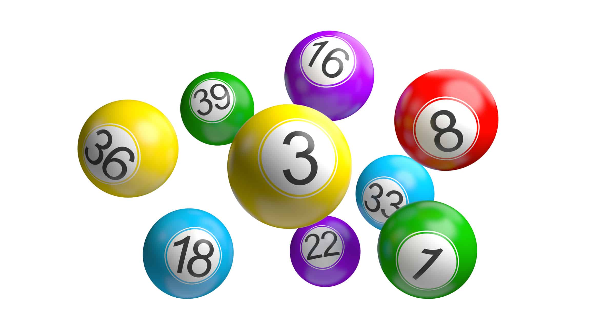 Keno lottery 3d balls