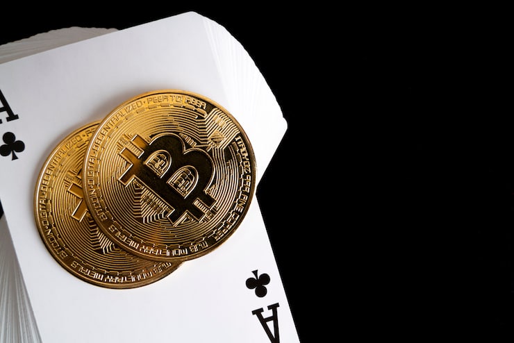 bitcoin on an ace