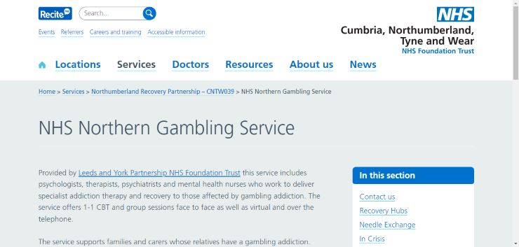 Northern Gambling Service