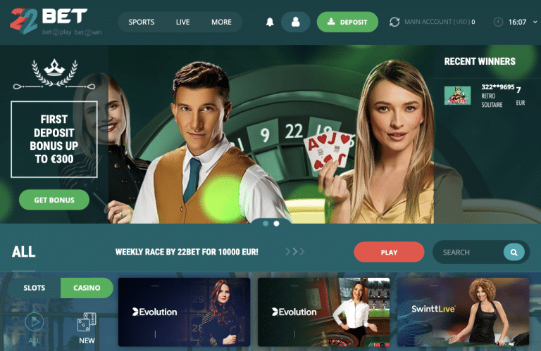 22bet Review: Should You Play At 22bet Casino? - Bitcoin Casinos