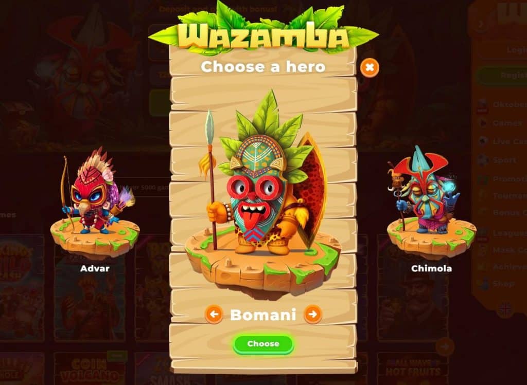 Wazamba Casino Login 2