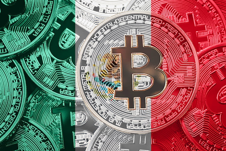 bitcoin on a mexican flag