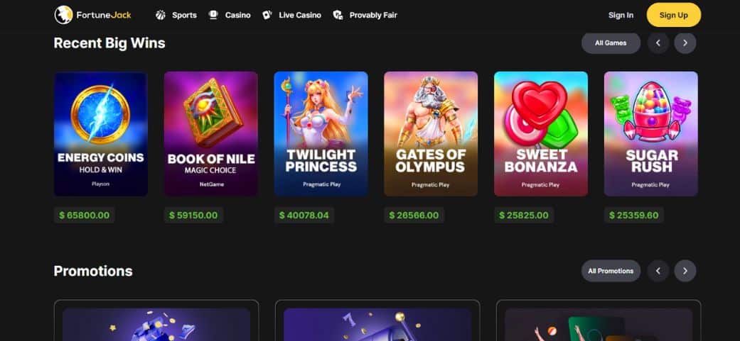 fortune jack bitcoin casino